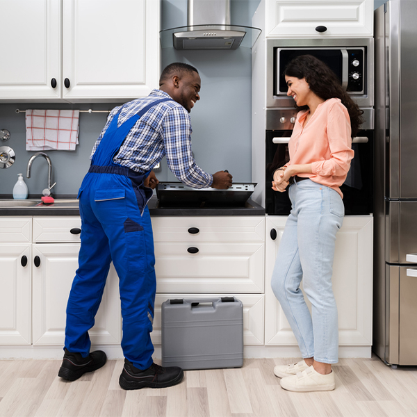 how long does it typically take to complete cooktop repair services in La Plume